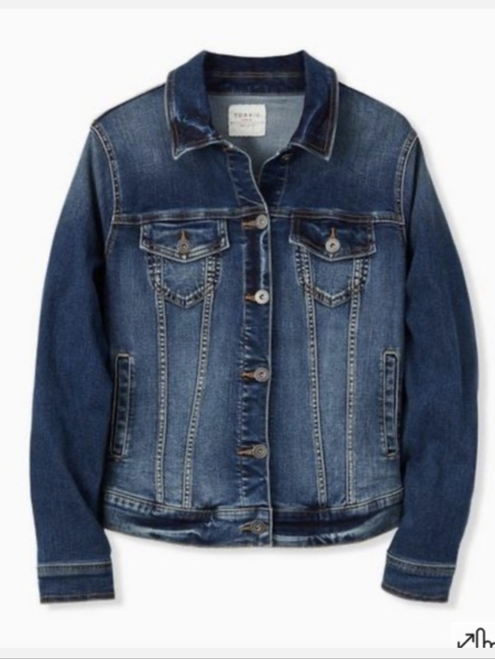 Torrid Trucker Jean Jacket *Medium Wash